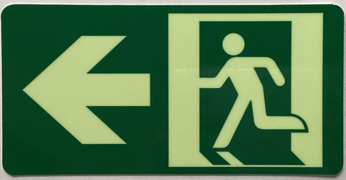 Glow-In-the-Dark Aluminium sign Glow-In-the-Dark Aluminium sign