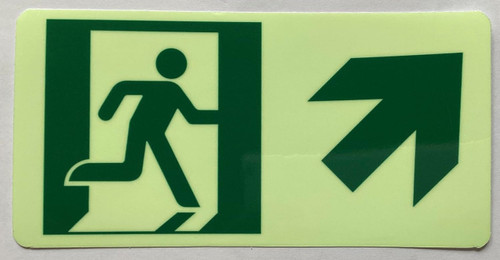 Glow-In-the-Dark Aluminium sign Glow-In-the-Dark Aluminium sign