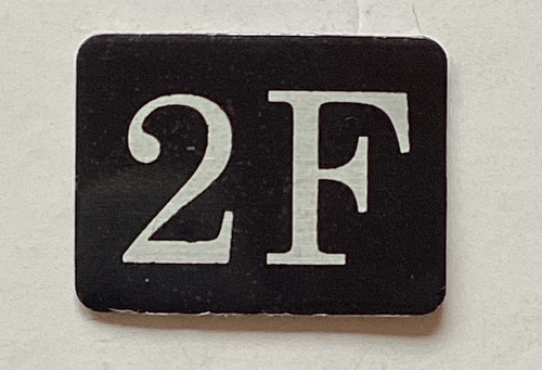 2F Floor Mailbox Number 2F Floor Mailbox Number