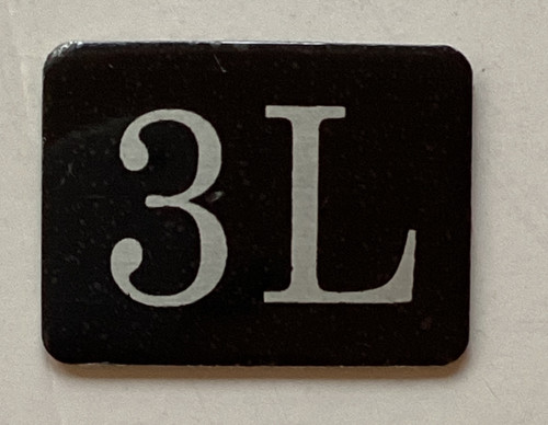 3L Floor Mailbox Number 3L Floor Mailbox Number