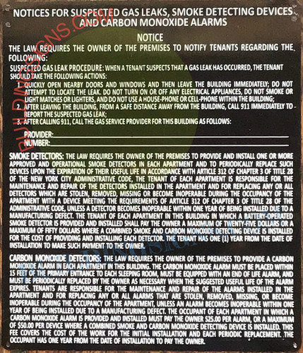 hpd combined sign notice hpd combined sign notice