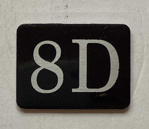 8D Floor Mailbox Number 8D Floor Mailbox Number