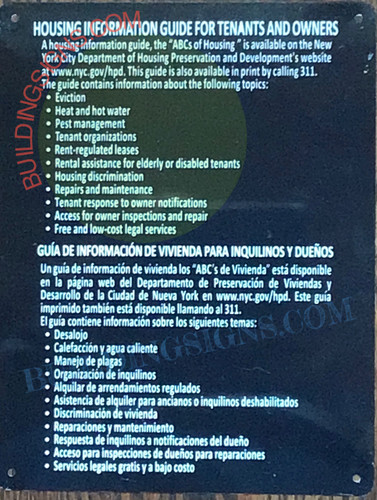 hpd HOUSING INFORMAION GUIDE