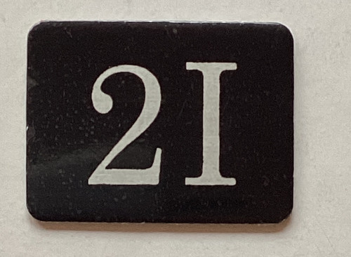 2I Floor Mailbox Number