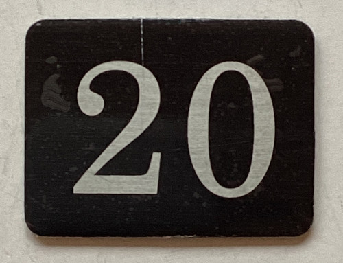 20th  Floor Mailbox Number