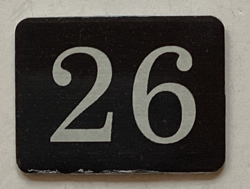 26th  Floor Mailbox Number