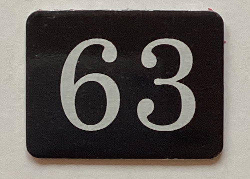 63rd  Floor Mailbox Number