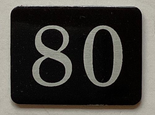 80th  Floor Mailbox Number