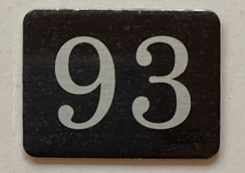 93rd  Floor Mailbox Number