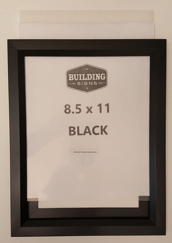 Elevator Inspection Frame Black ,
