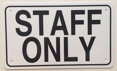 STAFF ONLY