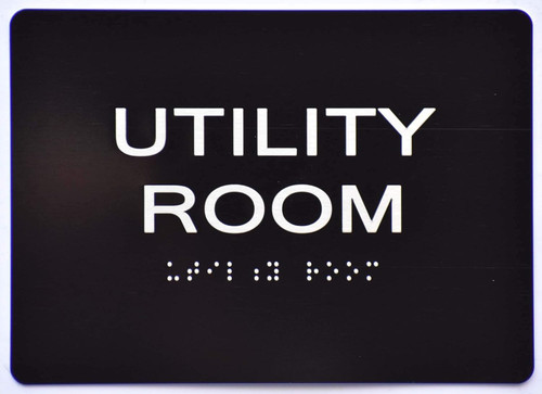 ADA BLACK FLOOR NUMBER -TACTILE GRAPHICS GRADE SIGN ADA BLACK FLOOR NUMBER -TACTILE GRAPHICS GRADE SIGN