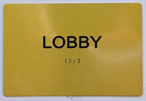 ADA LOBBY SIGN