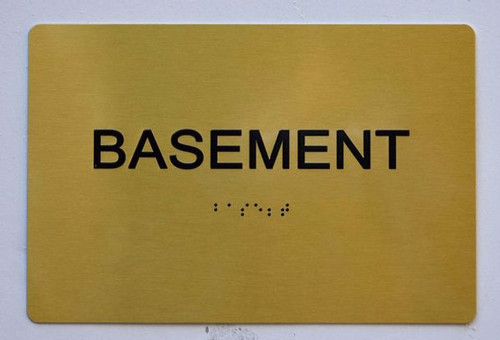 ADA BASEMENT SIGN