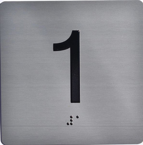 ADA ELEVATOR JAMB- 1 SIGN
