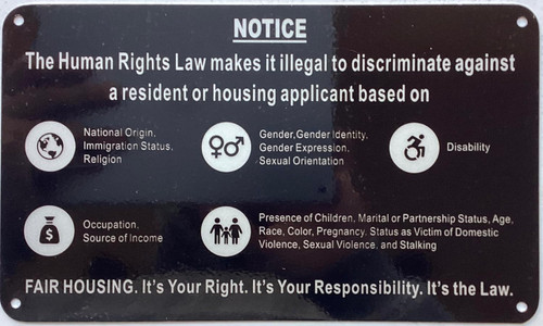 Notice human rights law Notice human rights law