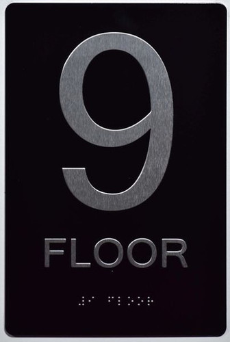 ADA 9TH FLOOR SIGN ADA 9TH FLOOR SIGN