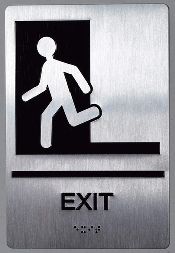 ADA EXIT SIGN ADA EXIT SIGN