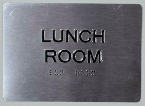 ADA LUNCH ROOM SIGN ADA LUNCH ROOM SIGN