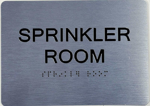 ADA SPRINKLER ROOM SIGN ADA SPRINKLER ROOM SIGN