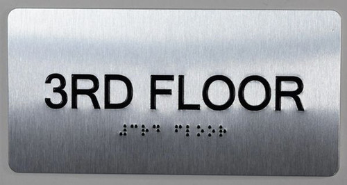 ADA 3RD FLOOR SIGN ADA 3RD FLOOR SIGN