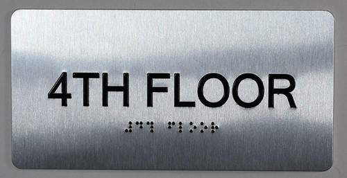 ADA 4TH FLOOR SIGN ADA 4TH FLOOR SIGN