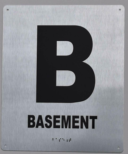 ADA BASEMENT FLOOR NUMBER SIGN ADA BASEMENT FLOOR NUMBER SIGN
