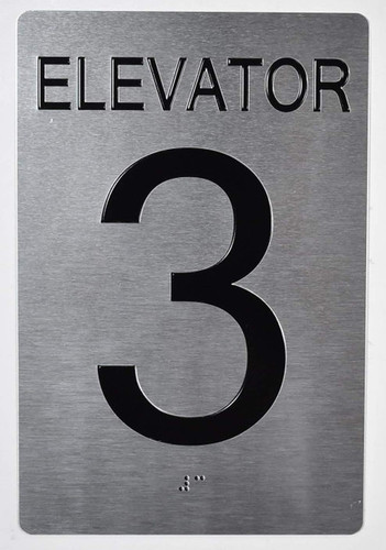 ADA ELEVATOR 3 SIGN
