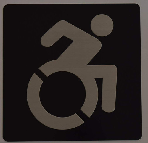ADA INTERNATIONAL SYMBOL OF ACCESSIBILITY (ISA) SIGN