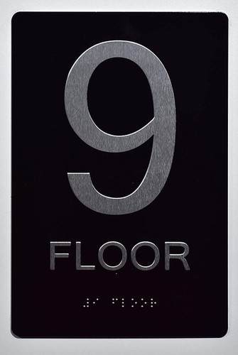 ADA FLOOR NUMBER SIGN ADA FLOOR NUMBER SIGN