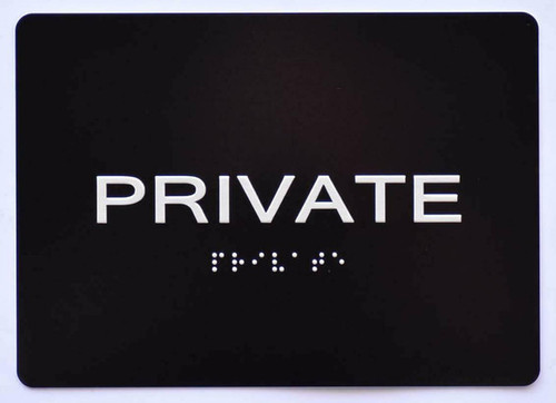 ADA PRIVATE SIGN