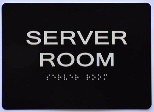 ADA SERVER ROOM SIGN