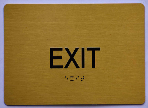 ADA EXIT SIGN ADA EXIT SIGN