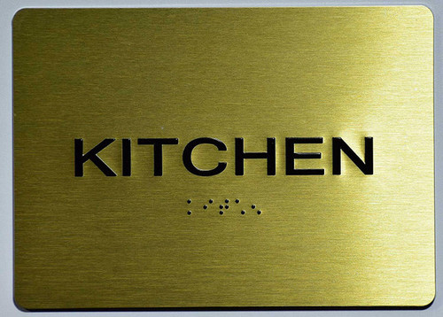 ADA KITCHEN SIGN ADA KITCHEN SIGN