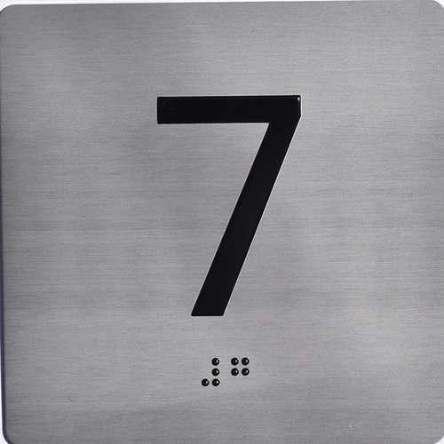 ADA APARTMENT NUMBER 7 SIGN