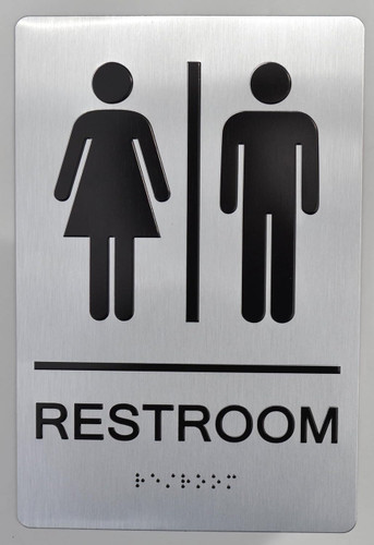 ADA RESTROOM SIGN