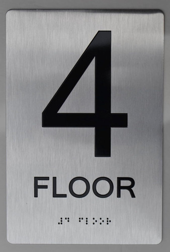 ADA FLOOR NUMBER SIGN ADA FLOOR NUMBER SIGN