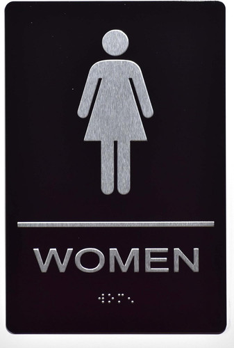 ADA RESTROOM (WOMEN) SIGN