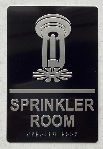 ADA SPRINKLER ROOM SIGN