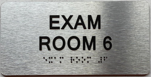 ADA EXAM ROOM NO 6 SIGN ADA EXAM ROOM NO 6 SIGN