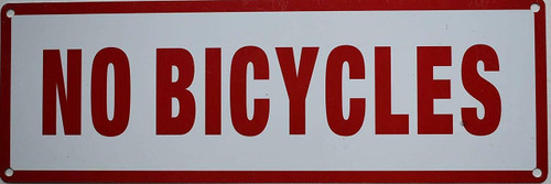 NO Bicycle  -
