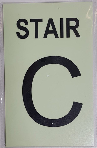 STAIR B GLOW IN THE DARK
