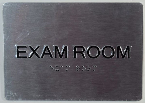 EXAM Room with Tactile Text and Braille