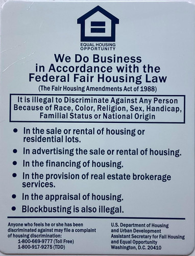 EQUAL HOUSING OPPORTUNITY ENGLISH EQUAL HOUSING OPPORTUNITY ENGLISH