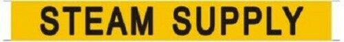 Pipe Marking- STEAM Supply Sign