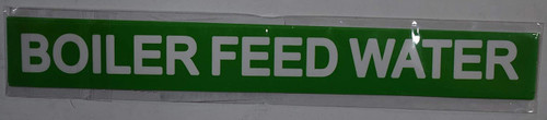Pipe Marking- Boiler Feed Water (Sticker Green)