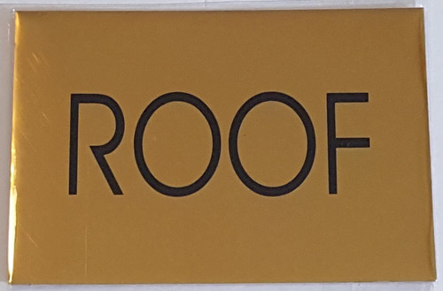 ROOF SignGold BACKGROUND
