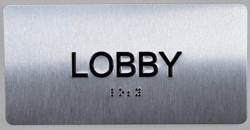 Lobby Floor Number Sign-Tactile Signs Silver-Tactile Touch Braille Sign-Tactile Signs Lobby Floor Number Sign-Tactile Signs Silver-Tactile Touch Braille Sign-Tactile Signs