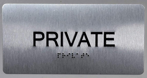 Private Sign-Tactile Signs Tactile Touch Braille Sign-Tactile Signs