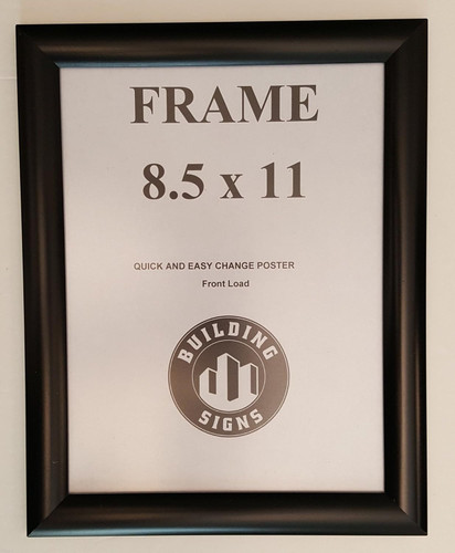 Black Snap Poster Frame/Picture Frame/Notice Frame  Front Load Easy Open Snap Frame